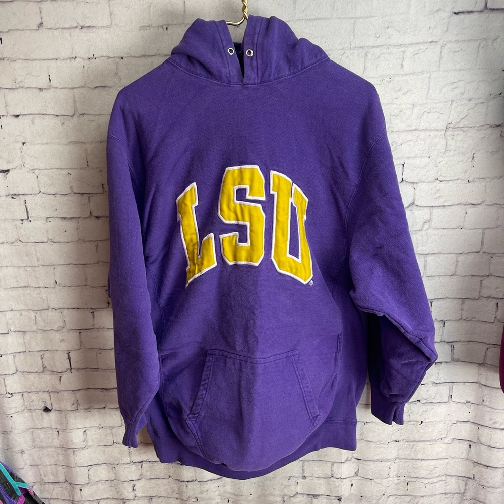 Steve and Barry’s size XL purple LSU hoodie